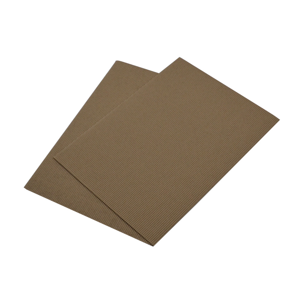 Double-ply see-through cardboard